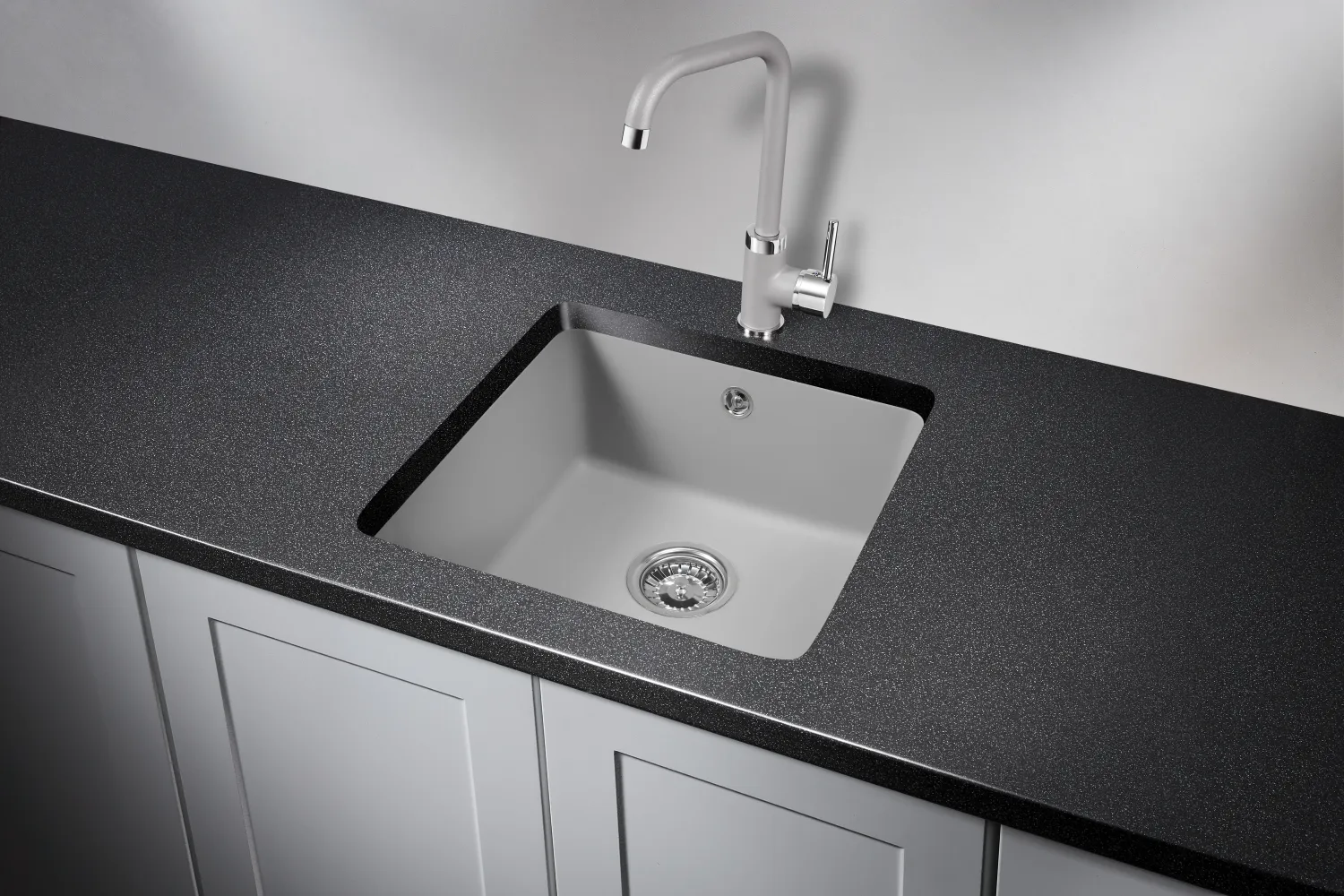 Мойка для кухни Granula 3801 алюминиум, 43,5х45,5 см, квадратная