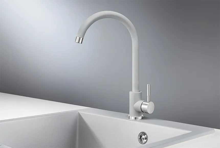 Смеситель для кухни Granula Standart ST-4031 алюминиум