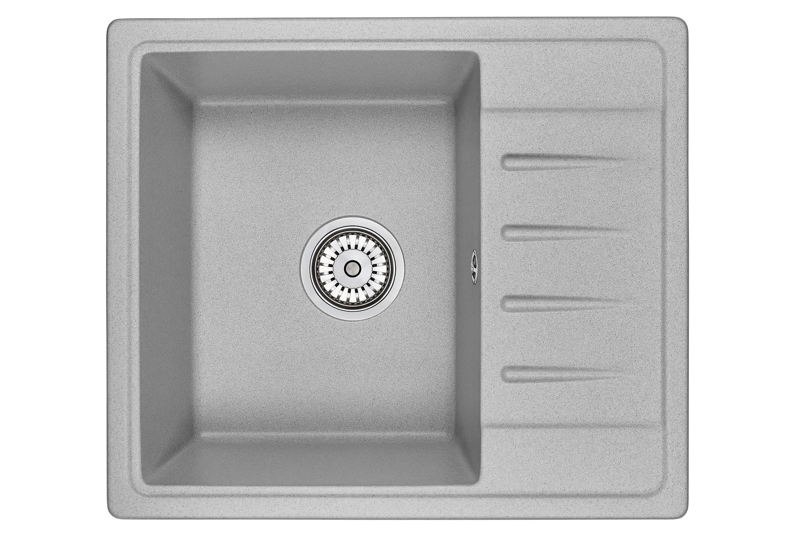 Мойка для кухни Granula Standart 5803 базальт, 58х50 см, прямоугольная