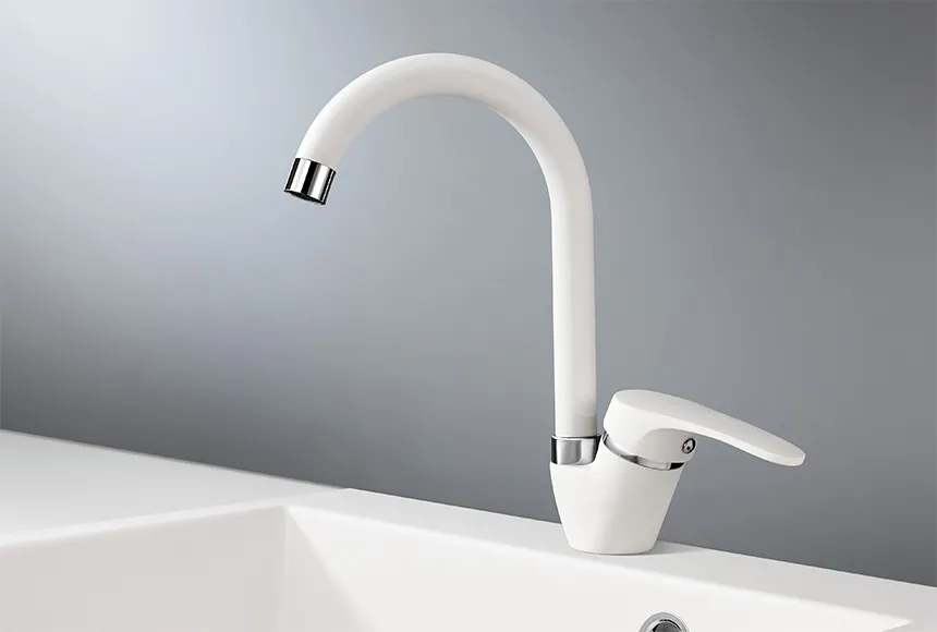 Смеситель для кухни Granula 1024 арктик