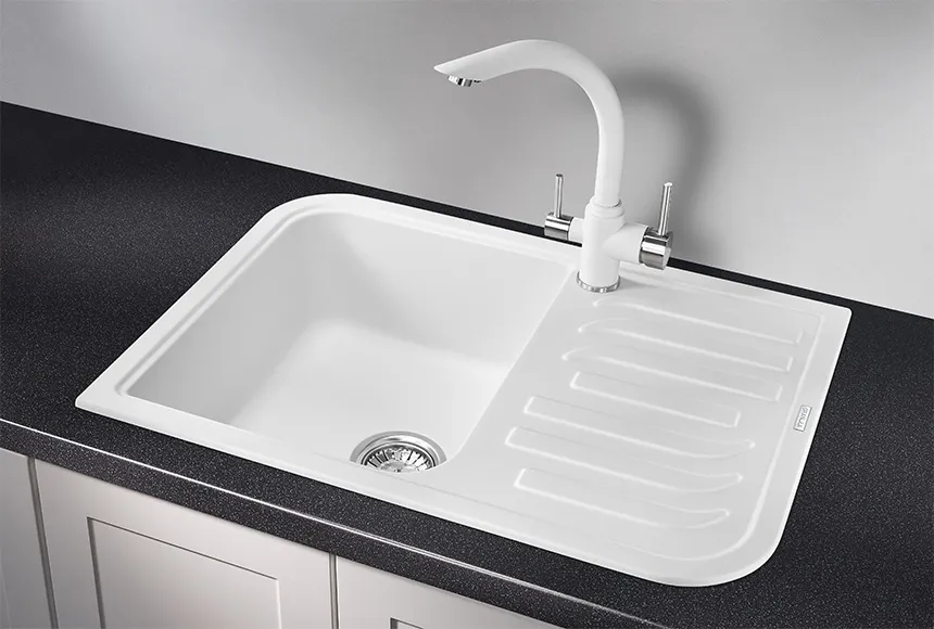Мойка для кухни Granula 7001 арктик, 70х50 см, прямоугольная