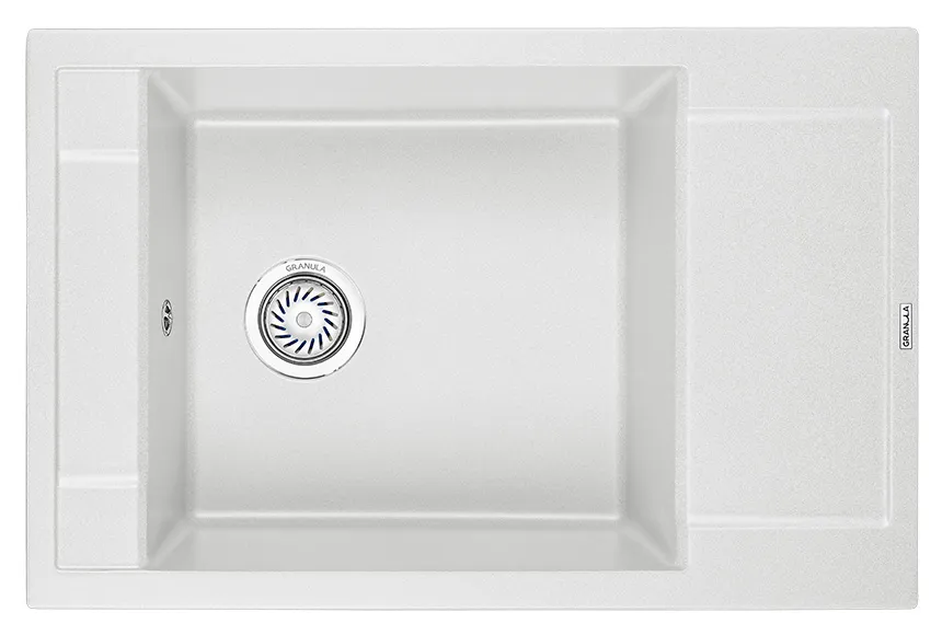 Мойка для кухни Granula 7806 арктик, 78х50 см, прямоугольная