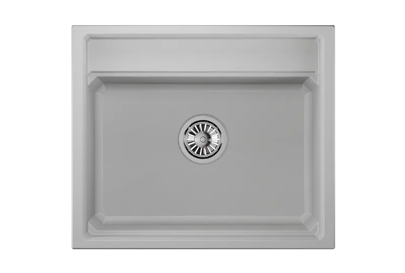 Мойка для кухни Granula Kitchen Space 6003 арктик, 60х51 см, прямоугольная