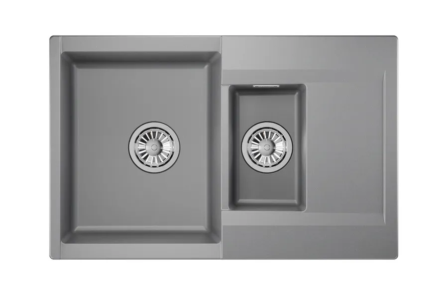 Мойка для кухни Granula Estetica 7808 алюминиум, 78х50 см, прямоугольная