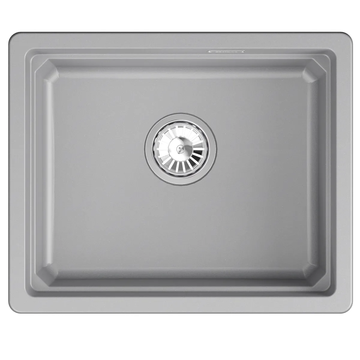 Мойка для кухни Granula Kitchen Space 5501iU алюминиум, 55х45 см, прямоугольная