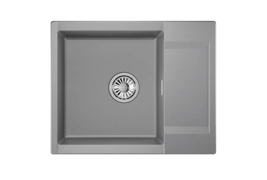 Мойка для кухни Granula Estetica 6202 алюминиум, 62х50 см, прямоугольная