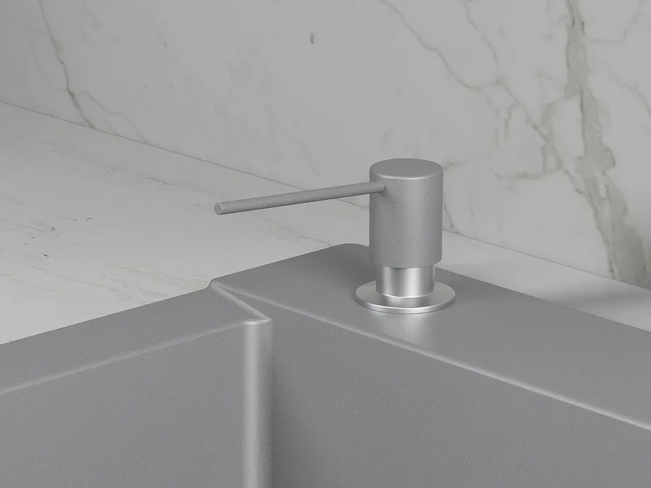 Дозатор моющего средства Granula 22PD алюминиум, объем 500 мл