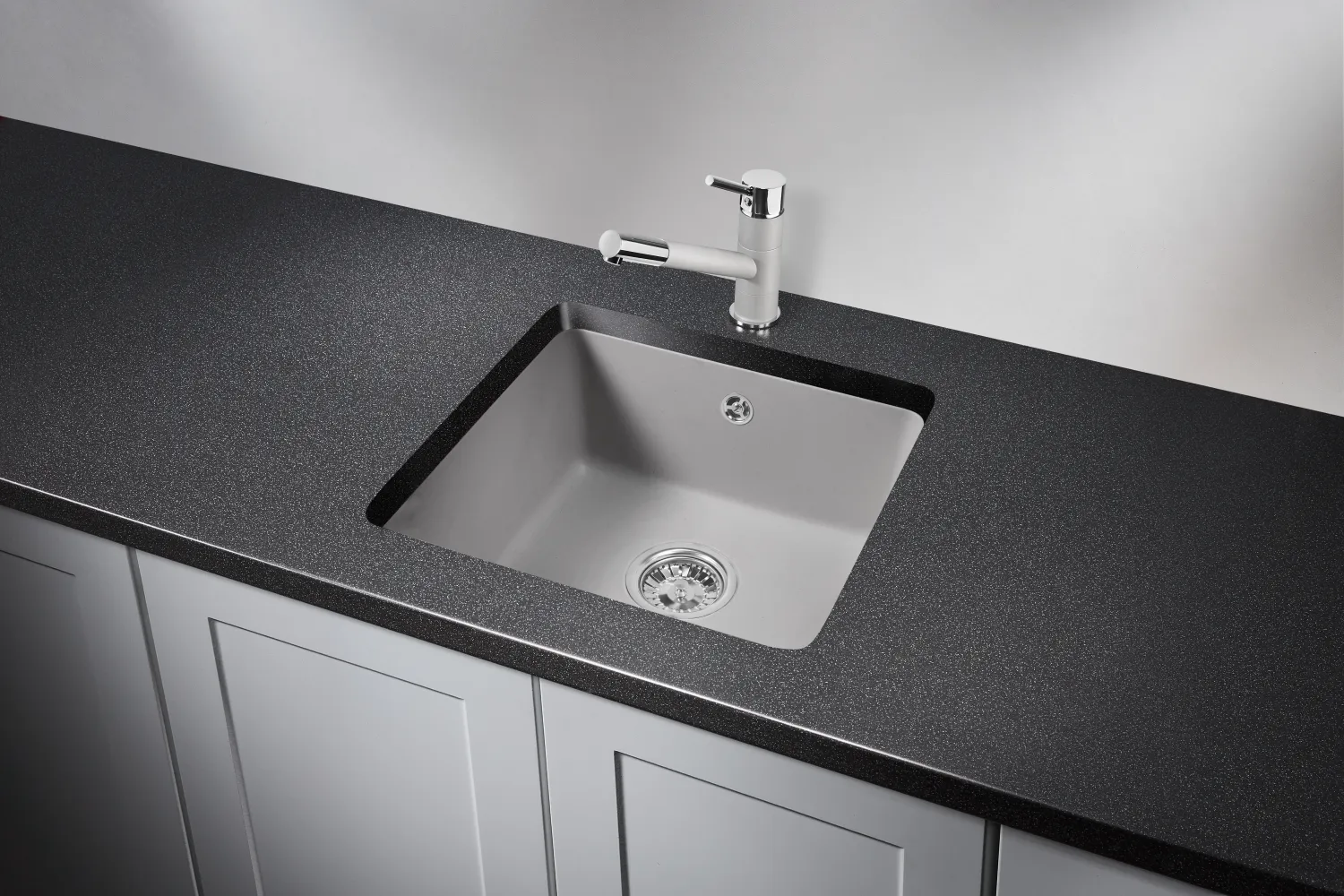 Мойка для кухни Granula 3601 алюминиум, 45,5х41,5 см, квадратная