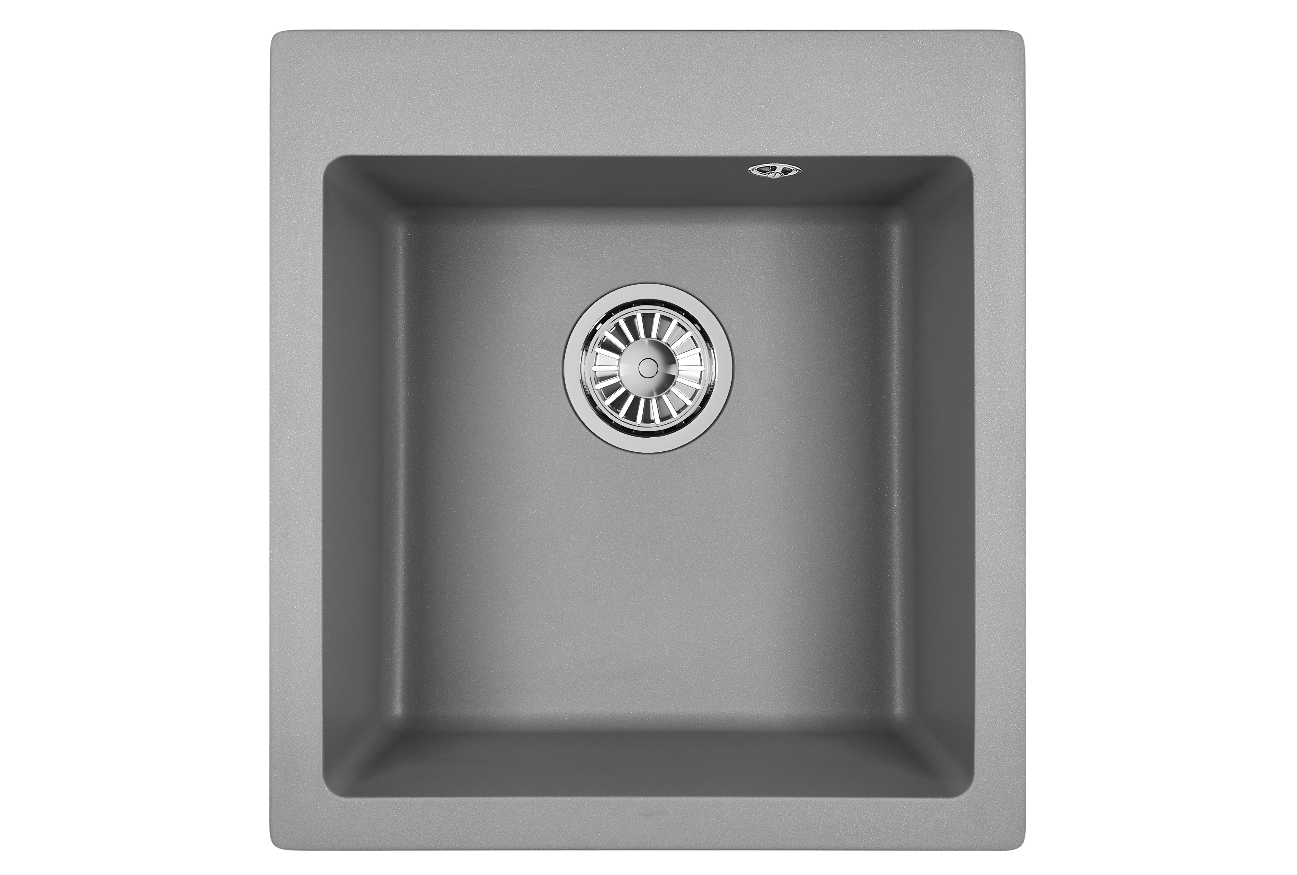 Мойка для кухни Granula 4651 алюминиум, 46,5х51 см, квадратная