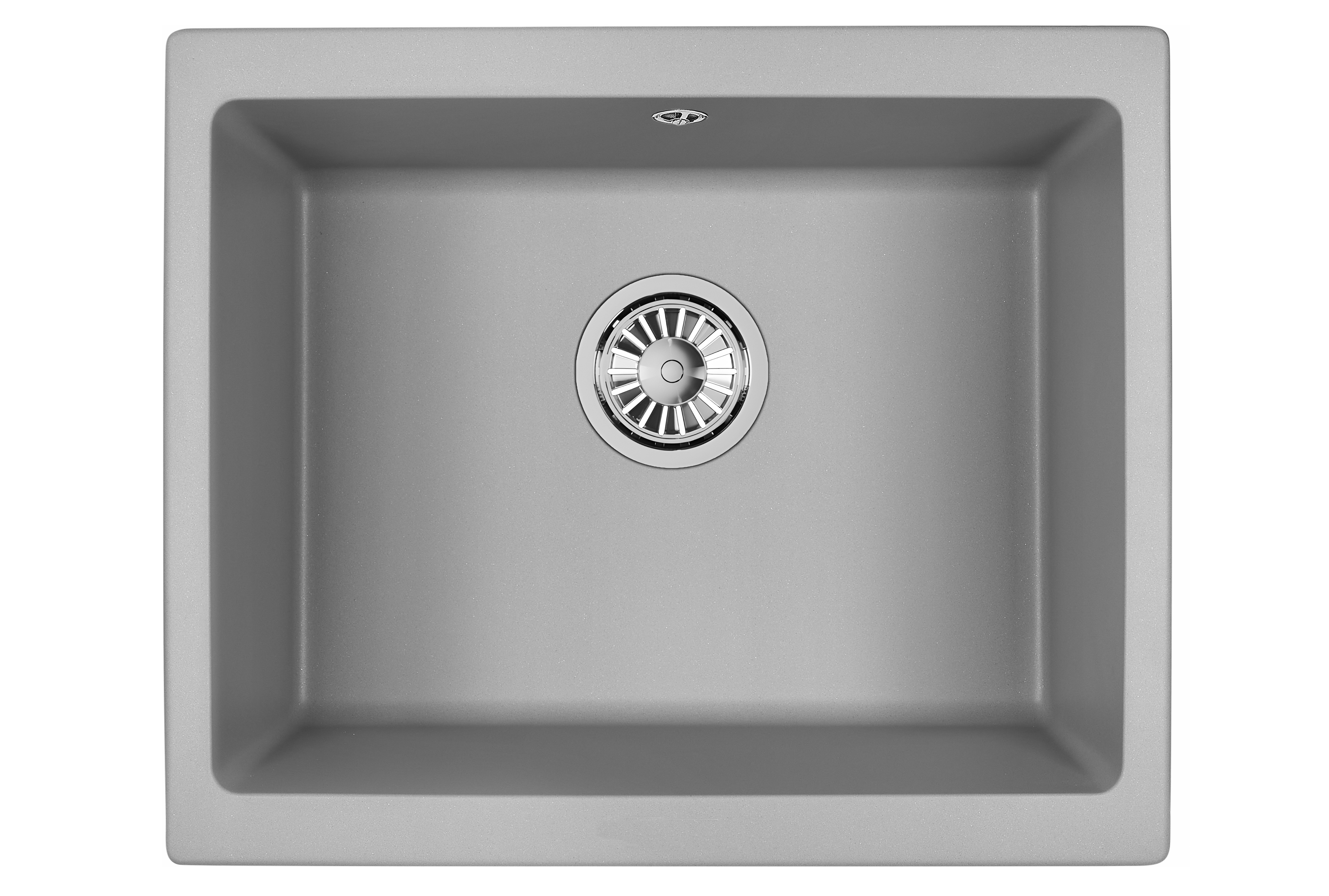 Мойка для кухни Granula 5551 алюминиум, 55,5х46 см, квадратная